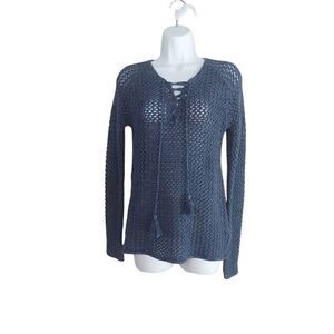 Etcetera Cotton See thru Sweater